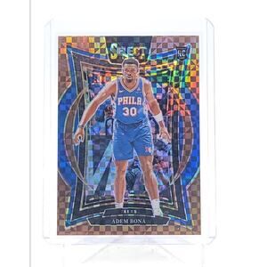 ADEM BONA 2024-25 SELECT CONCOURSE ROOKIE BRONZE CHECKER RC /49
